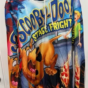 Scooby-Doo Stage Fright Graphic Hoodie - Blue Multi